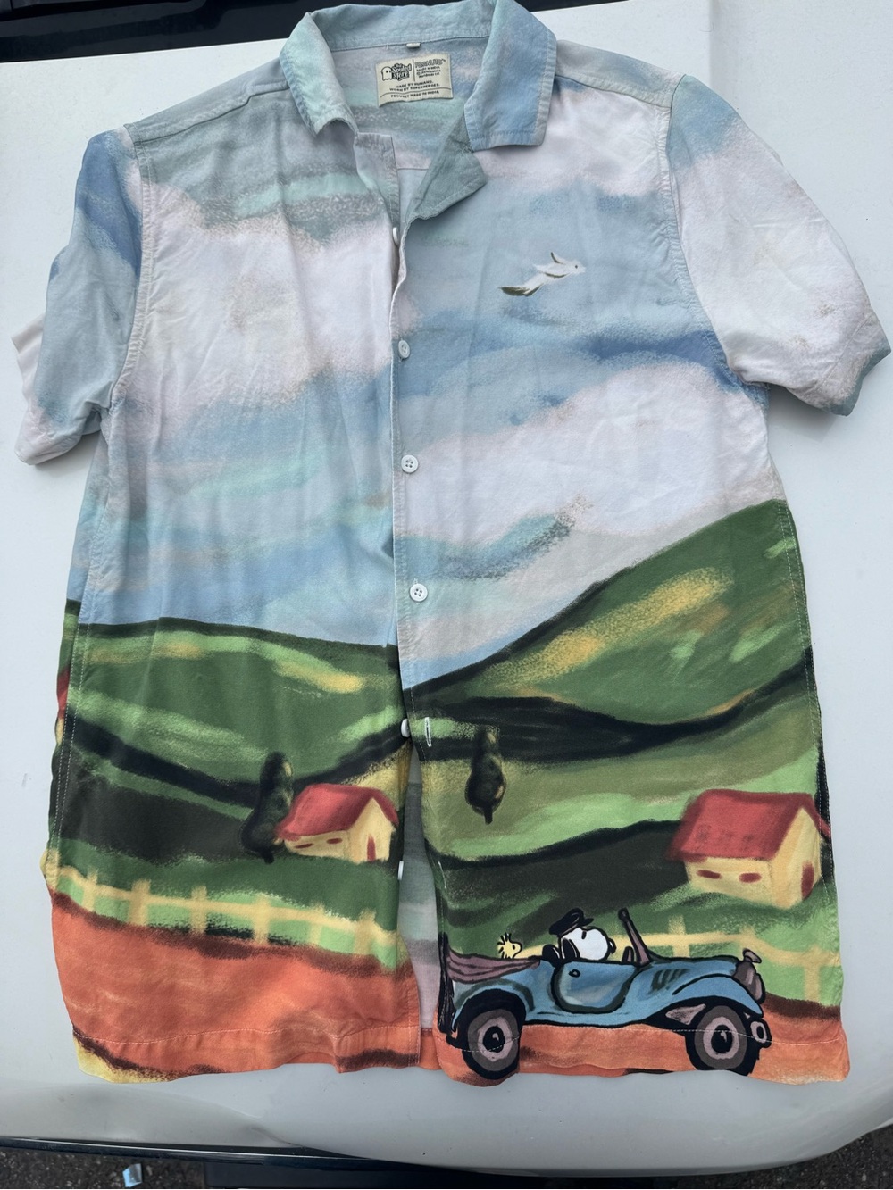 Fun Snoopys Shirt Medium